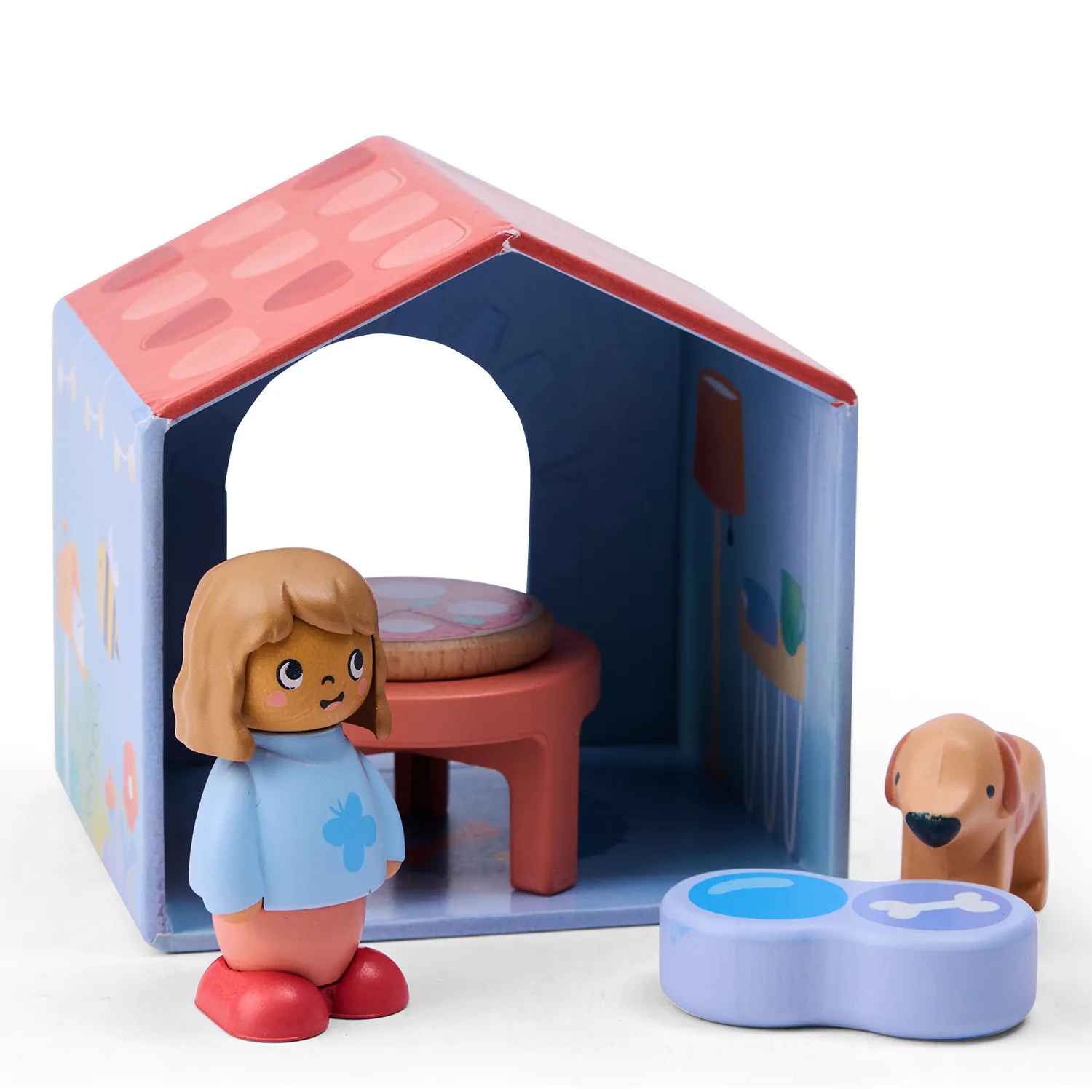 Набор игровой HAPE «Маленький домик» (детская иллюстрированная книга Hape Land) E3442_HP