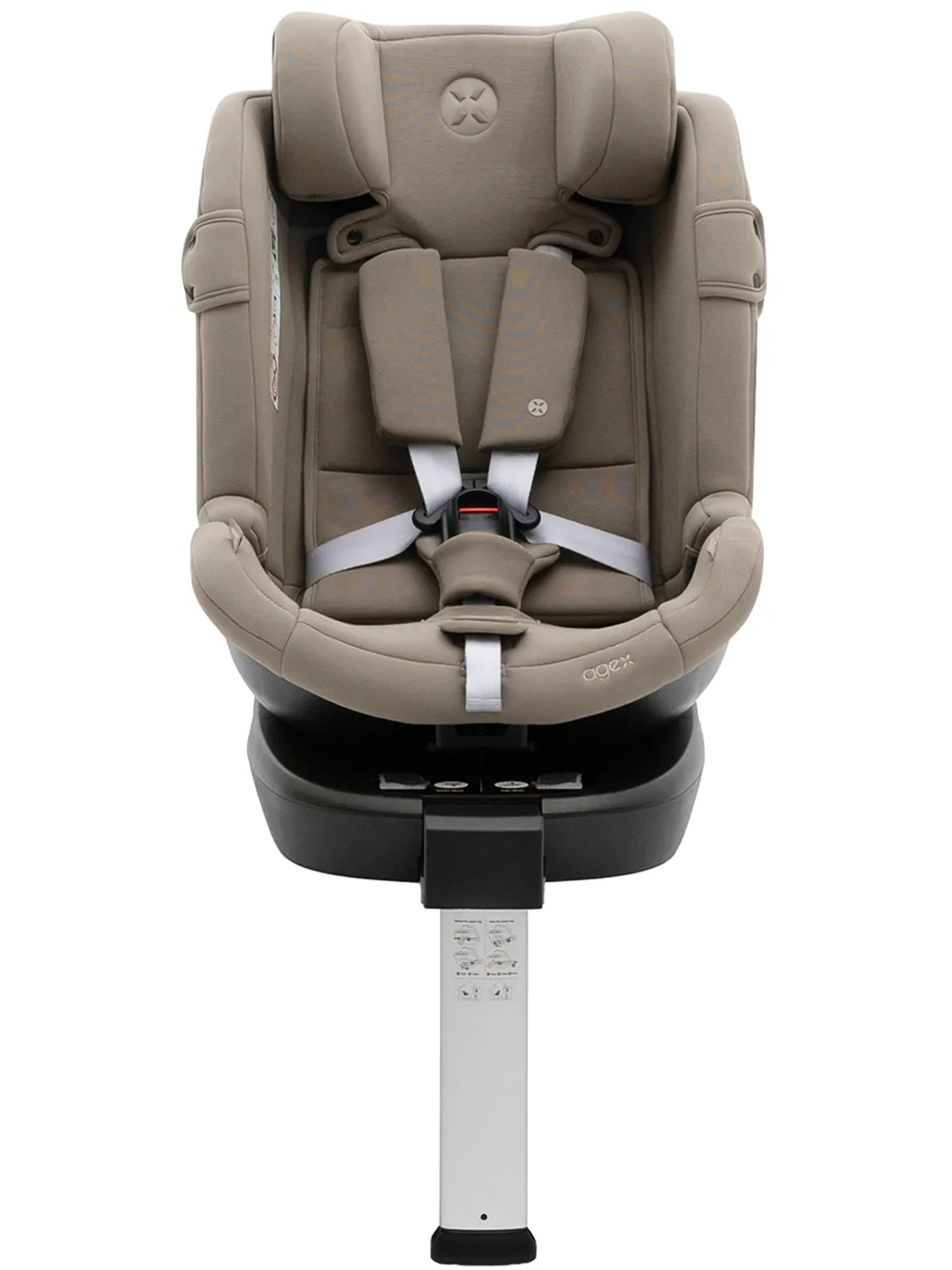 Автокресло 0+/1/2/3 AGEX Drive i-Fix