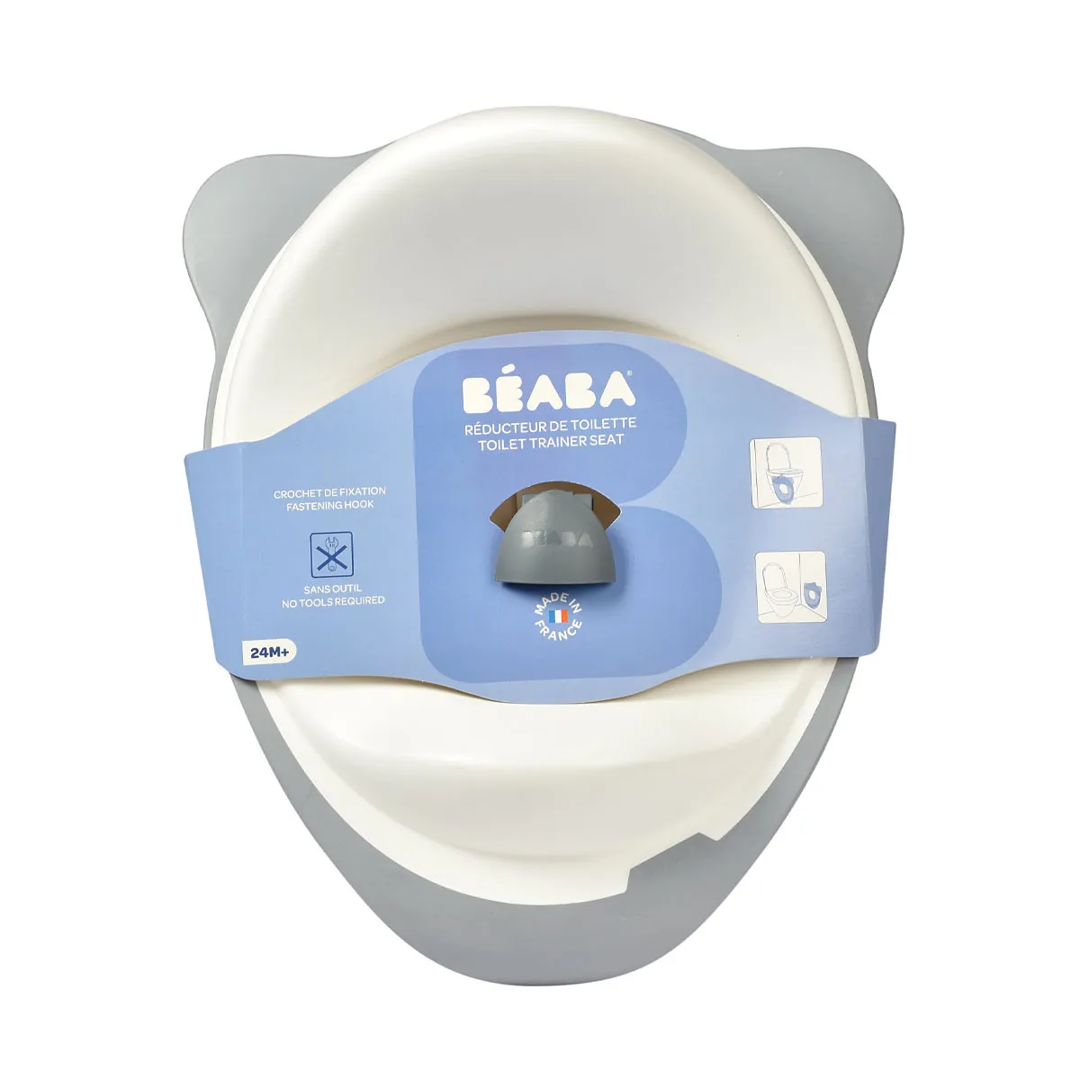 Детское сиденье на унитаз Beaba с крючком для крепления