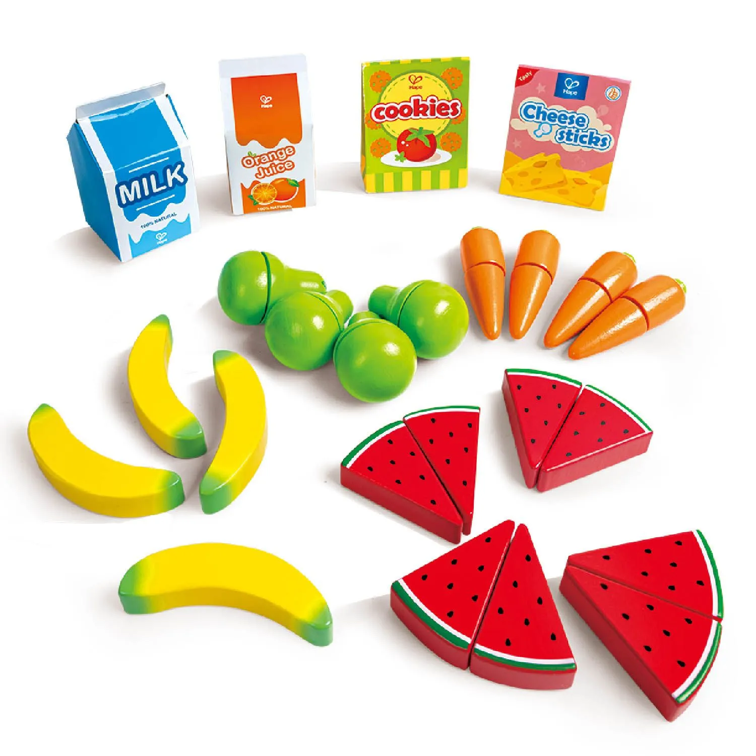 Набор игровой детский HAPE Фермерский супермаркет 51 элемент E3209_HP