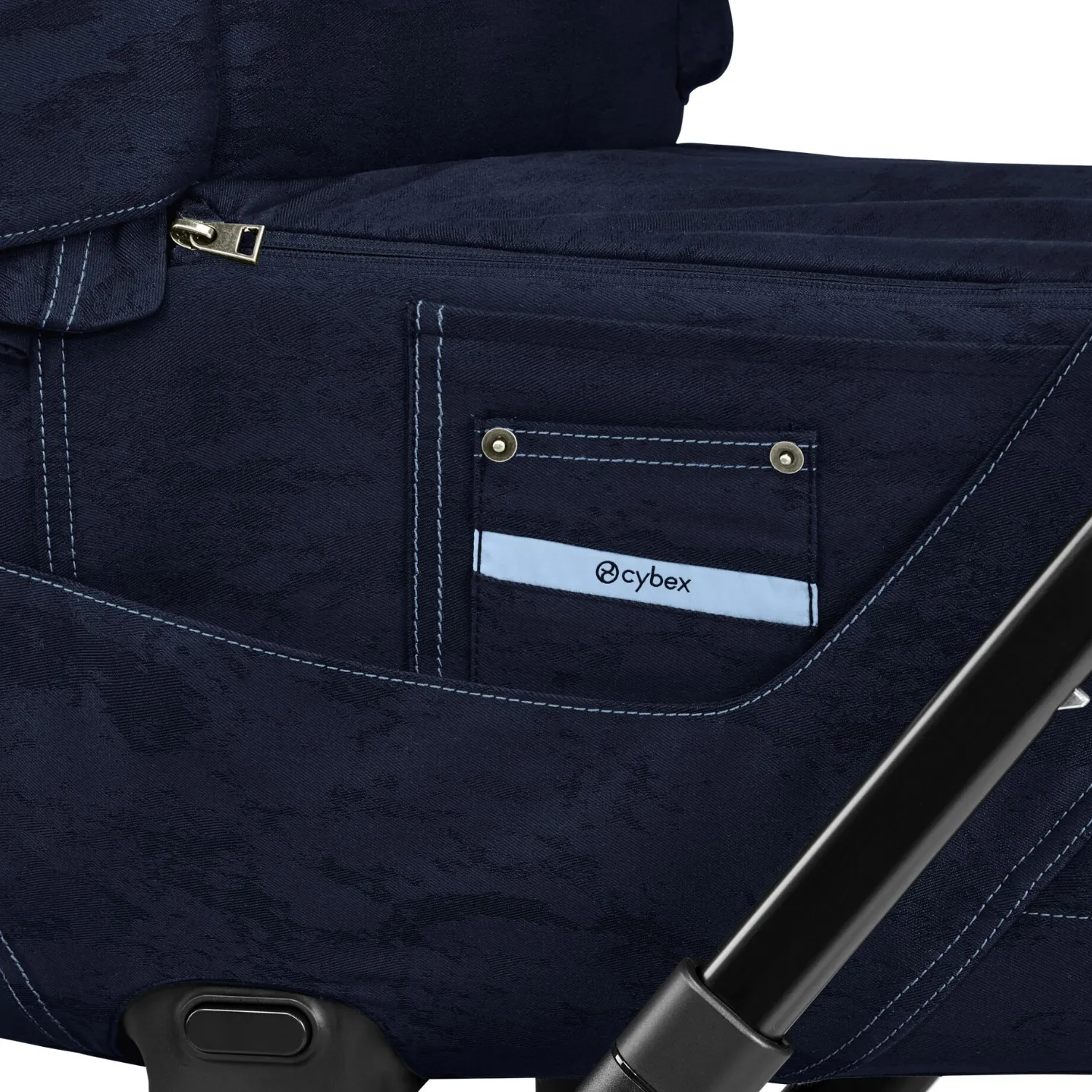 Коляска 2 в 1 Cybex PRIAM IV FE Rebellious Luxury /Matt Black