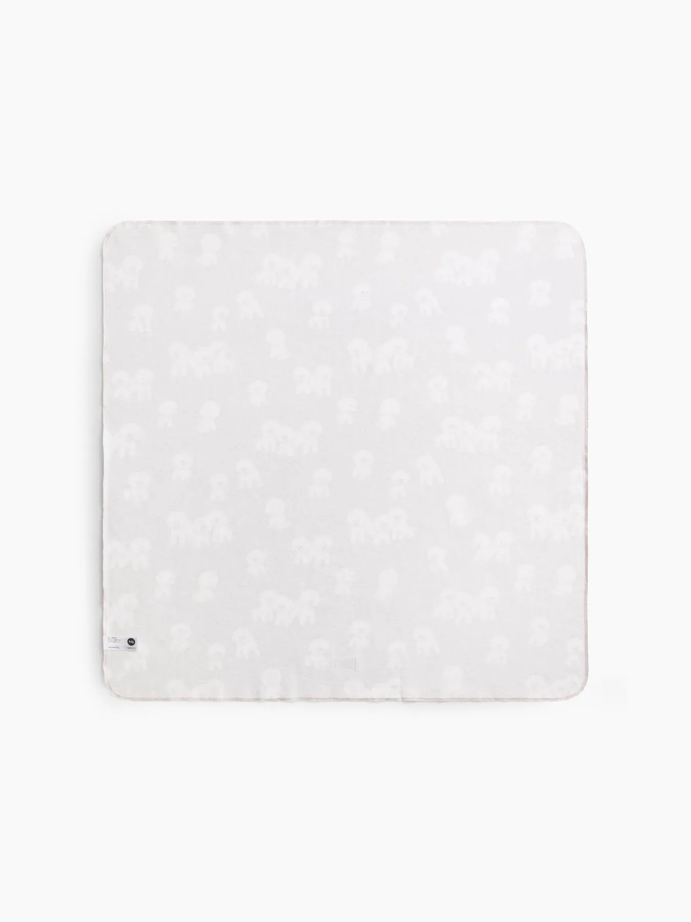 Набор пеленок Happy Baby детских 90x90 см 2 шт молочный (milky) 87589. Изображение 4
