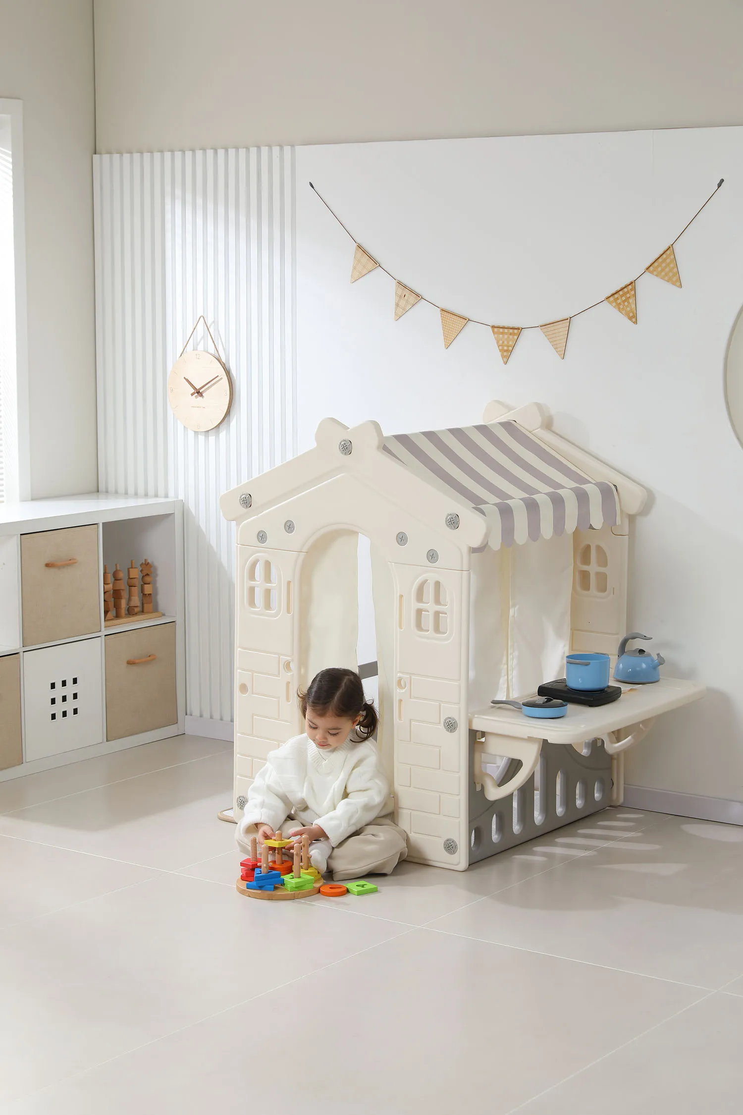 Домик-кафе UNIX Kids Table Grey PHSTBGY