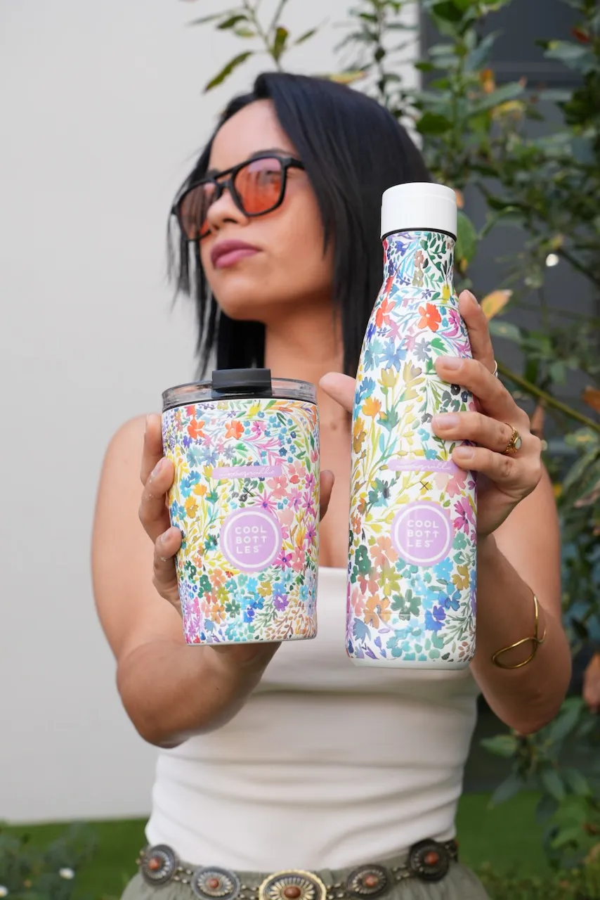 Термокружка Cool Bottles Tumbler Moniquilla Ever Bloom 330мл CBT33EBL. Изображение 10