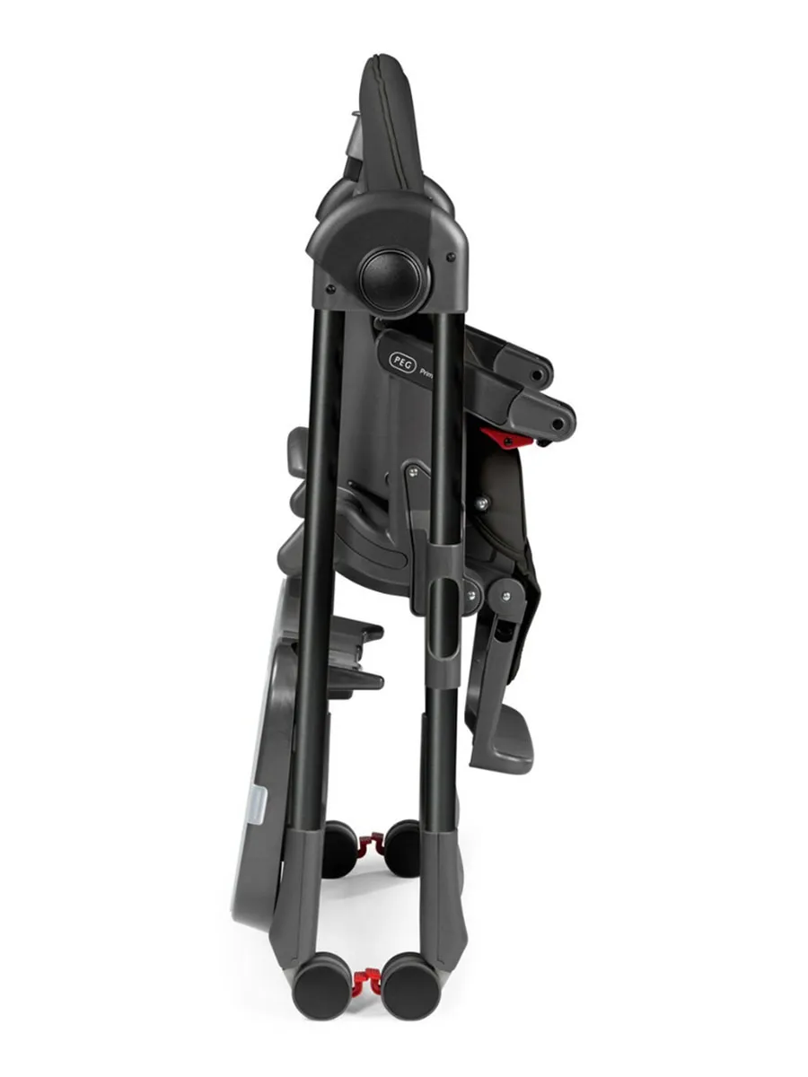 Стул для кормления Peg-Perego Prima Pappa Follow Me Черный (True Black). Изображение 7
