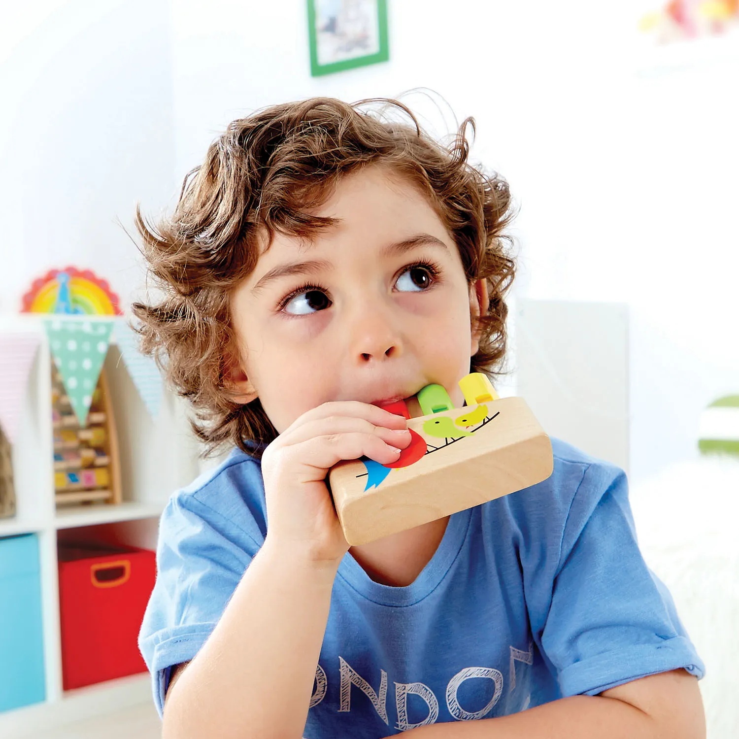 Игрушка музыкальная Hape «Волшебный звук» флейта Пана E1025_HP