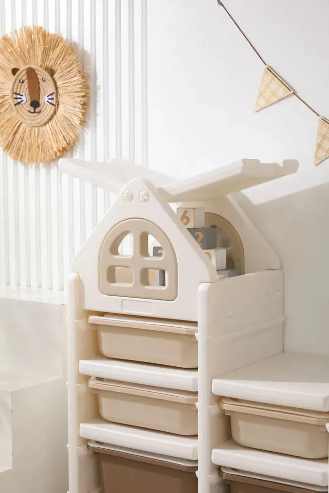 Стеллаж UNIX Kids для игрушек (9 ящиков)