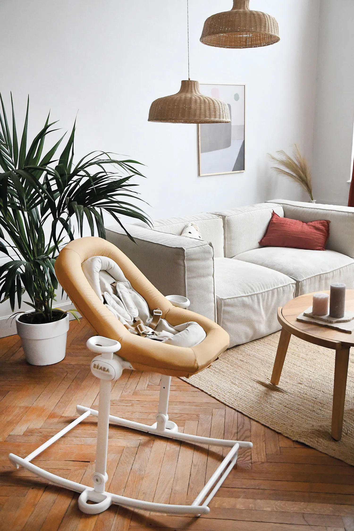 Шезлонг Beaba UP & DOWN LICHEN / TRANSAT UP & DOWN