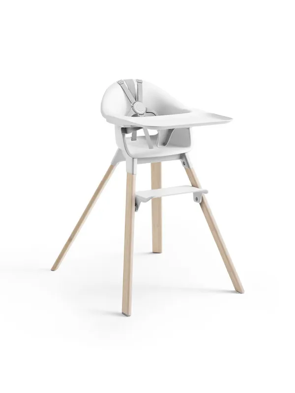 Стульчик Stokke Clikk Bamboo Серый (Cloud Grey) 695801. Изображение 12