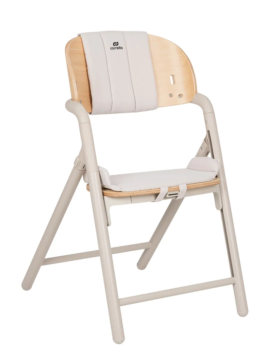 Стульчик для кормления CARRELLO Tenero Бежевое дерево (Olympus Beige Wooden) CRL-9507. Изображение 19