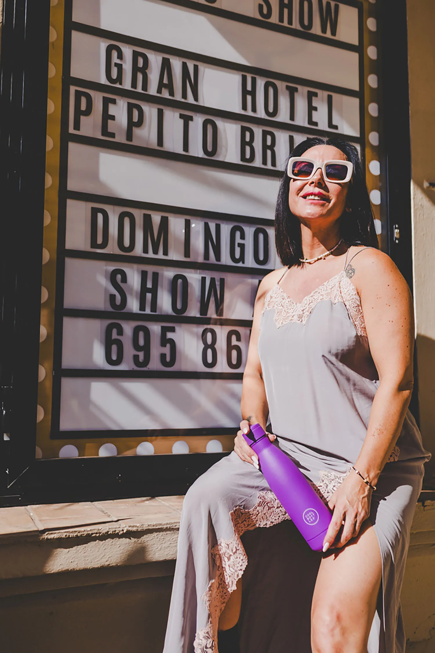 Термос-термобутылка Cool Bottles Vivid Violet 500 мл CB500VIV