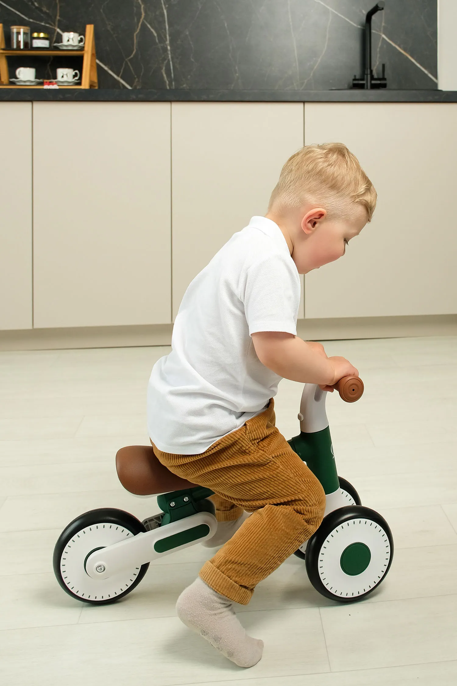 Беговел Fiorellino green brown WB0608