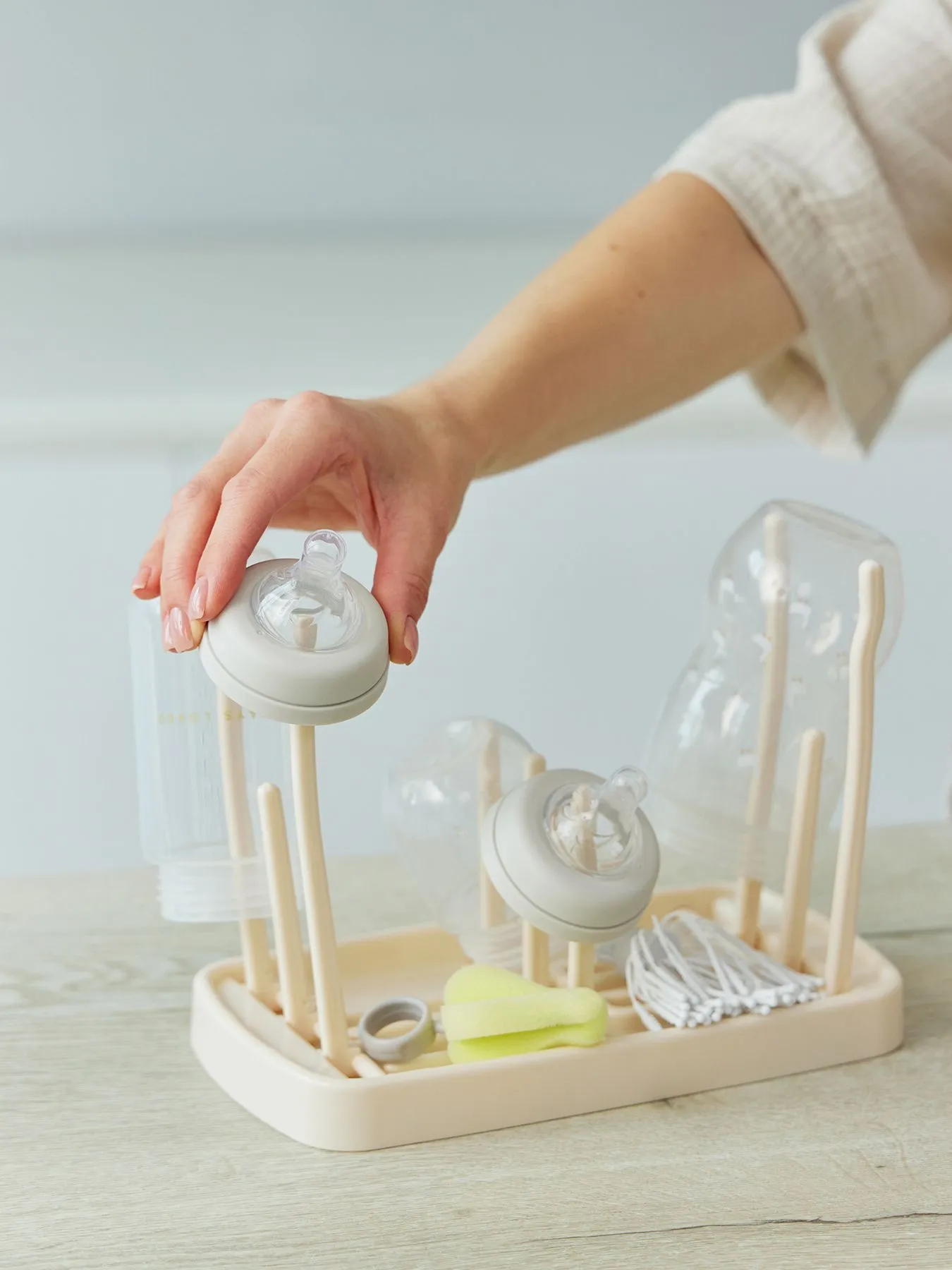 Сушка Happy Baby для бутылочек и аксессуаров 33010