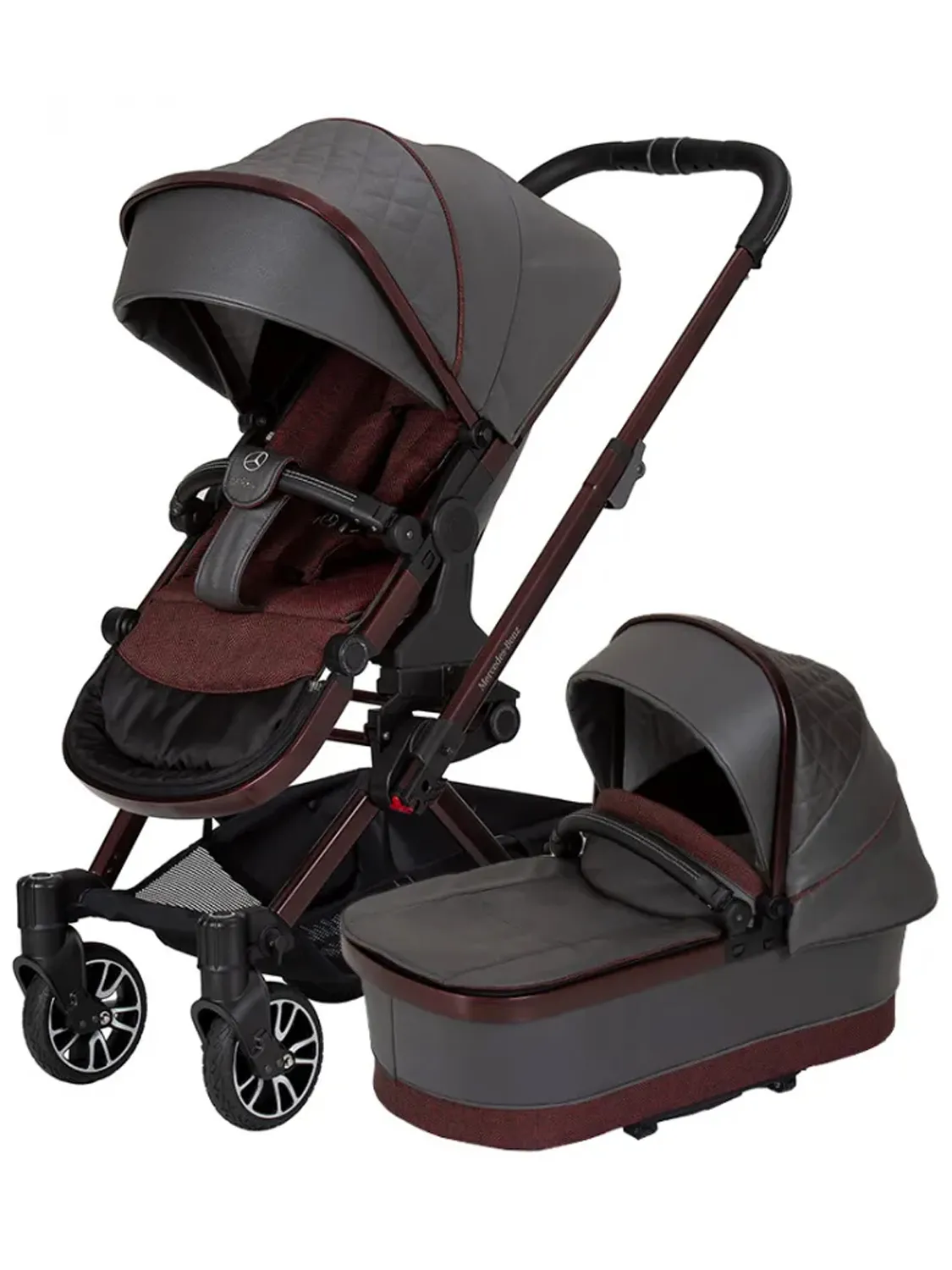 Коляска 2 в 1 Hartan Mercedes-Benz с накидкой на ножки