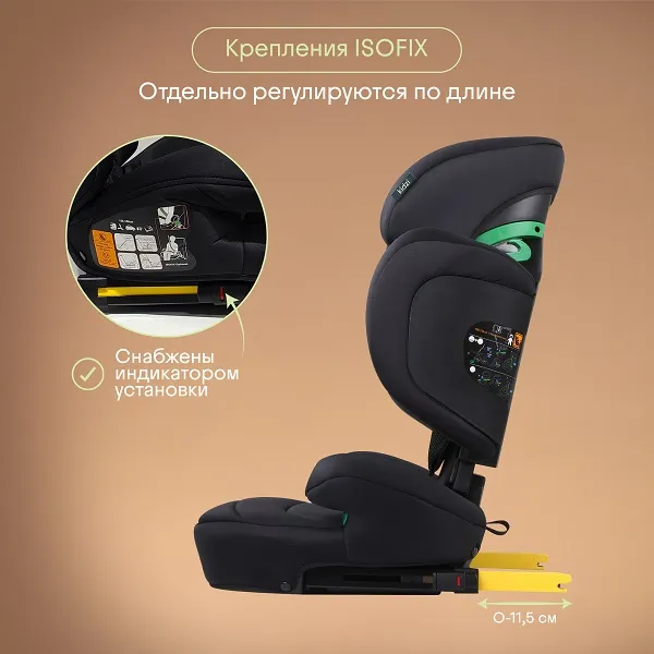 Автокресло 2/3 KIDZI ITIRO i-SIZE