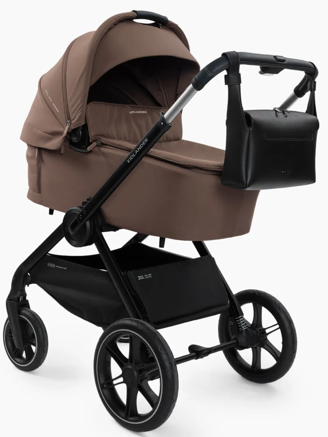 Сумка на коляску Happy Baby, черный (black). Изображение 13