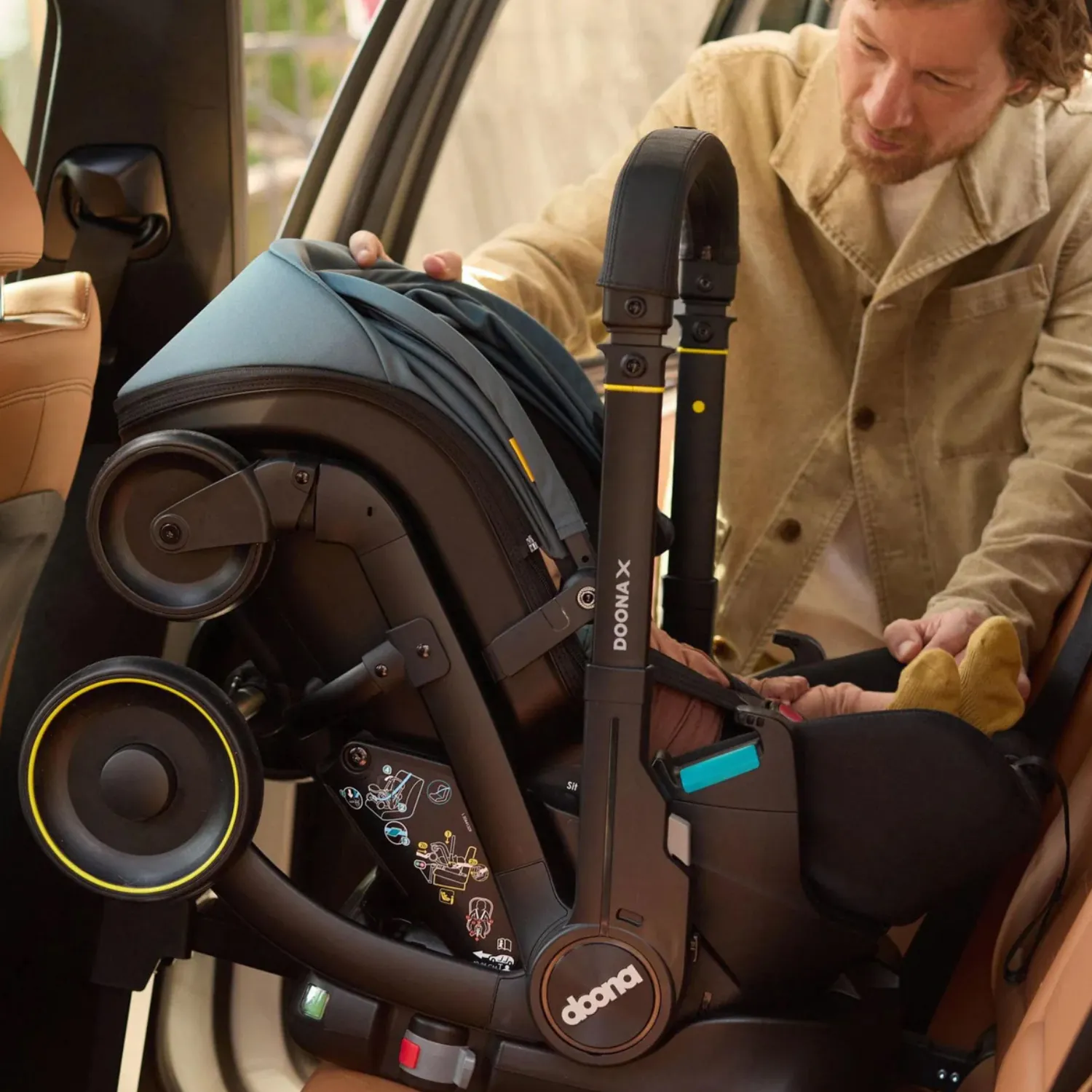 База ISOFIX для коляски-автокресла Doona X