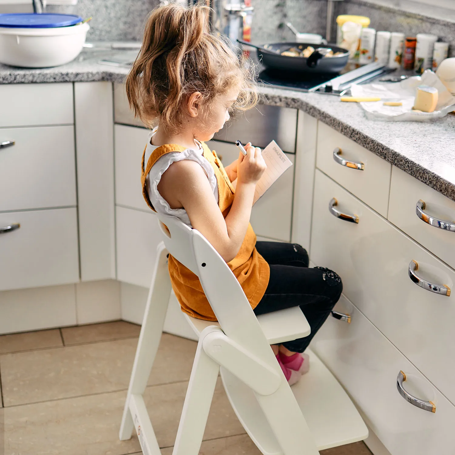 Растущий стульчик для кормления Moji by ABC-Design Yippy Plain