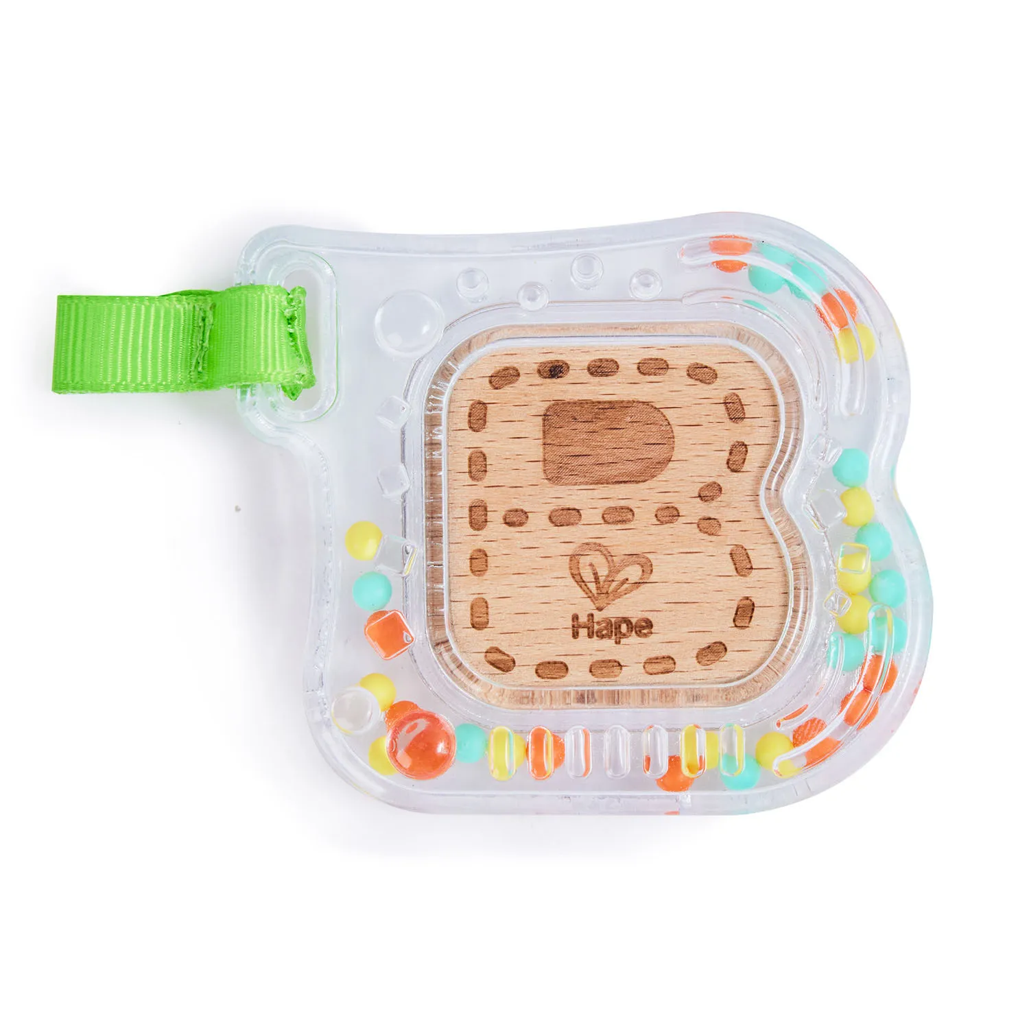Игрушка развивающая HAPE «Малышам» ABC 3в1 (погремушка, прорезыватель, мягкая игрушка) E0129_HP