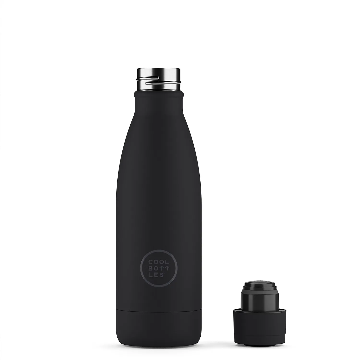 Термос-термобутылка Cool Bottles Mono Black 350 мл CB350MOB