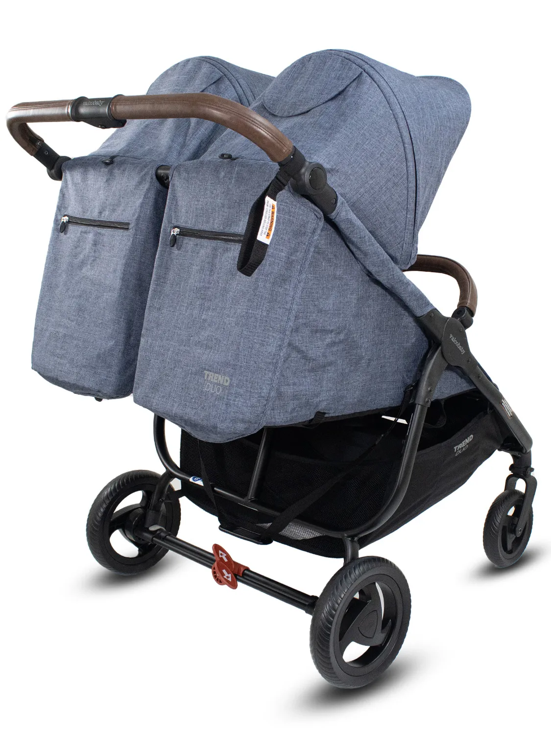 Коляска для двойни 2 в 1 Valco Baby Snap Duo Trend + накидки на ножки