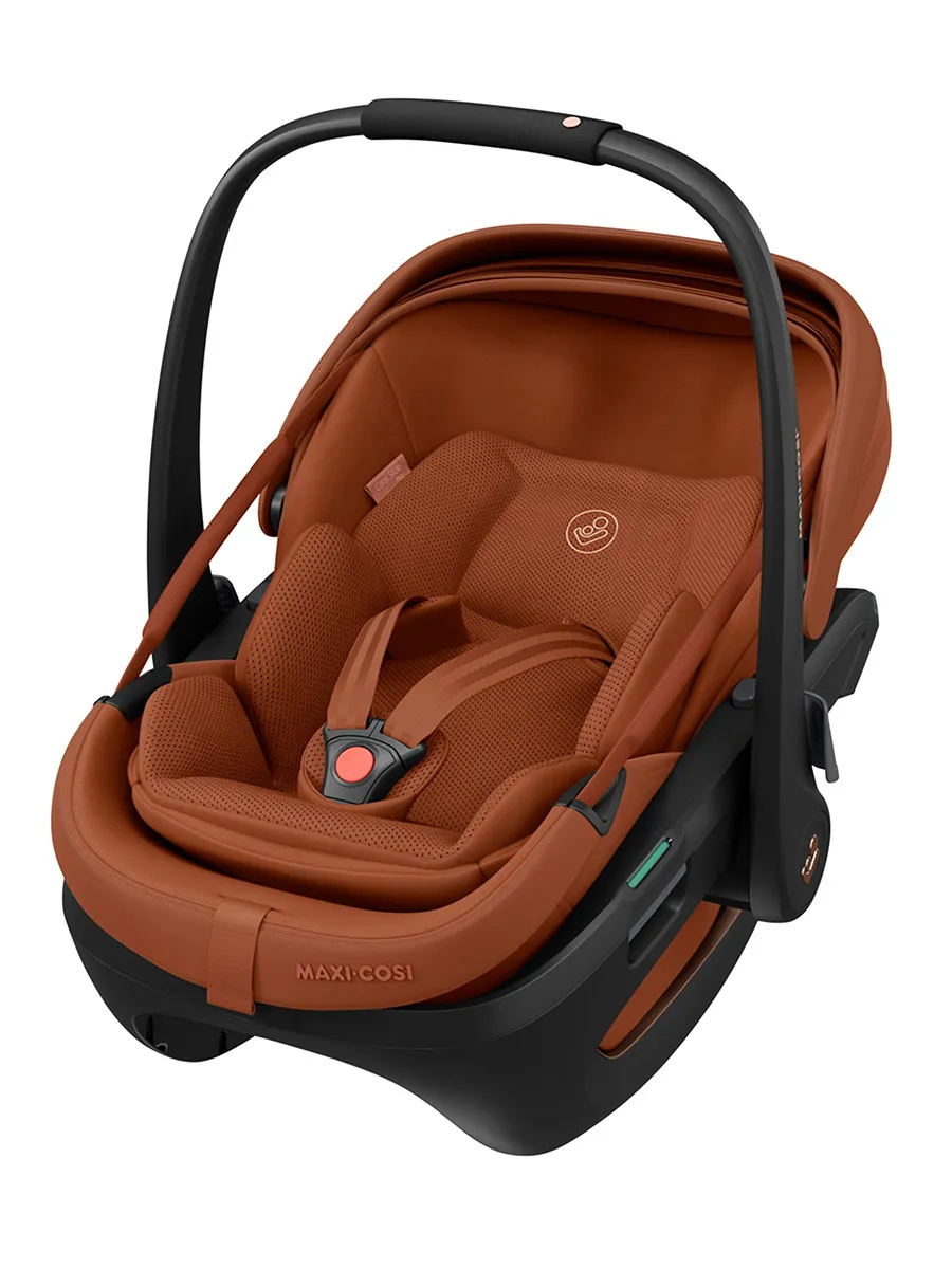 Автокресло 0+ Maxi-Cosi Coral Slide Pro, терракотовый (copper terra). Изображение 1
