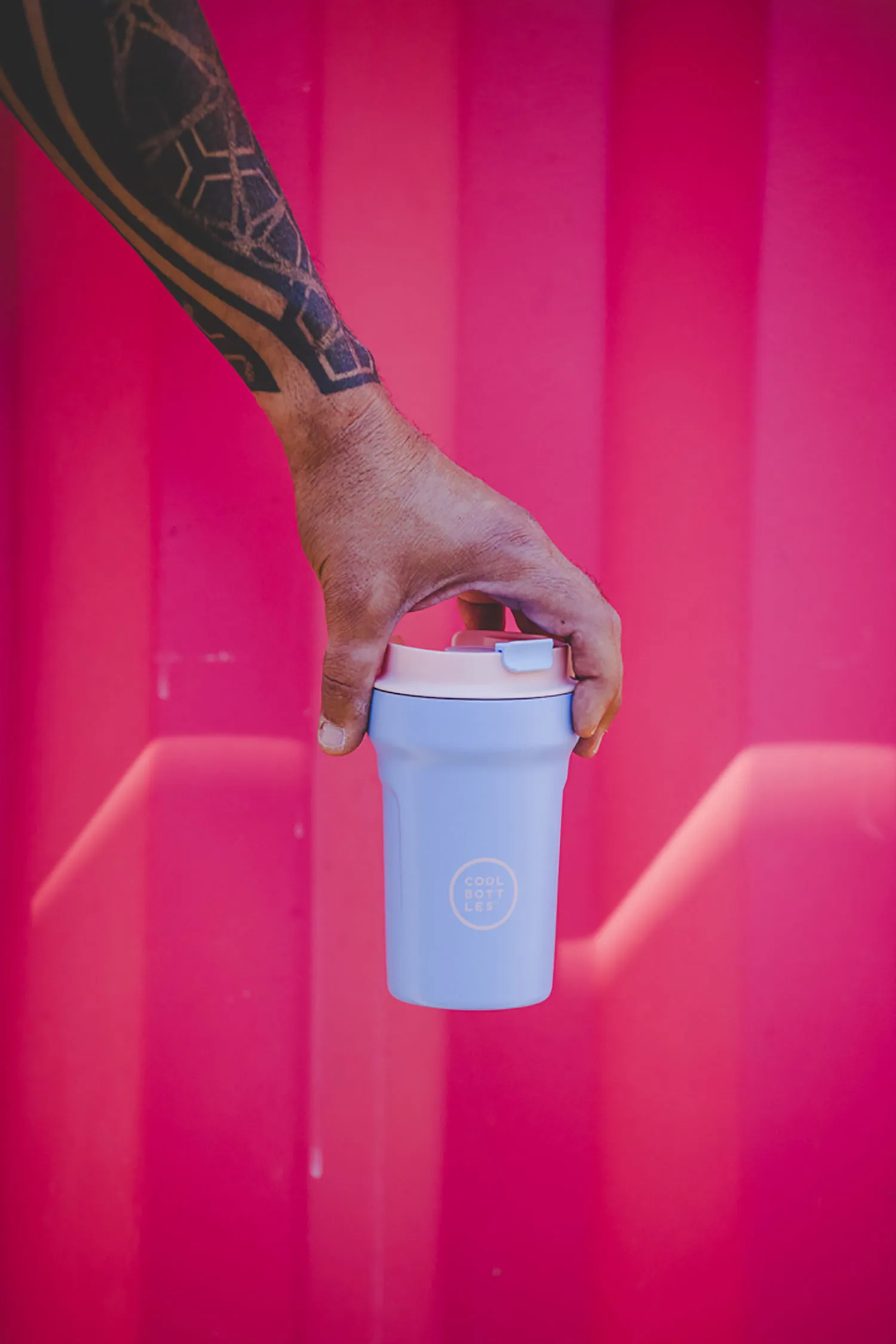 Термокружка Cool Bottles Tumbler Paradise Mykonos 350 мл CBPT35MY