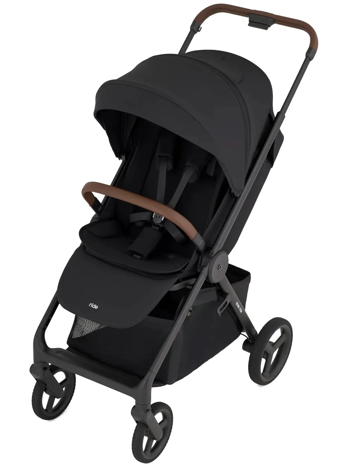 Коляска прогулочная ANEX Ride, черный (dark). Изображение 1