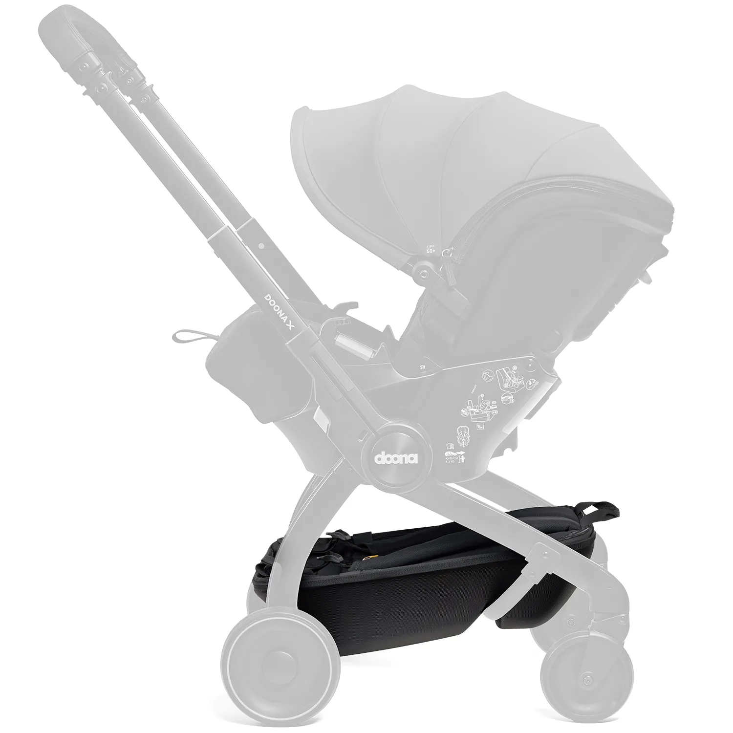 Корзина-рюкзак Doona X съемная