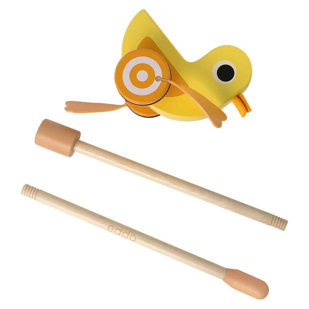 Игрушка-каталка edda Утёнок PAH-01001