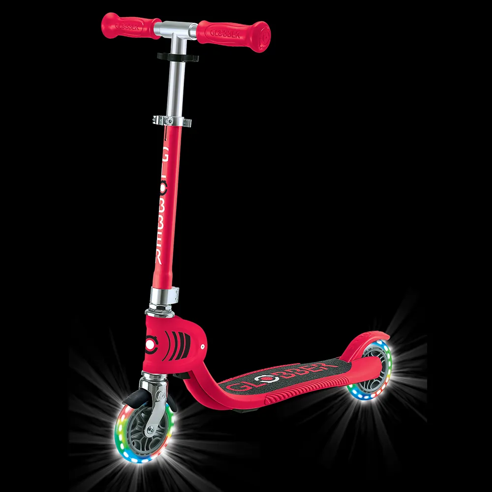 Самокат GLOBBER FLOW FOLDABLE JUNIOR LIGHTS