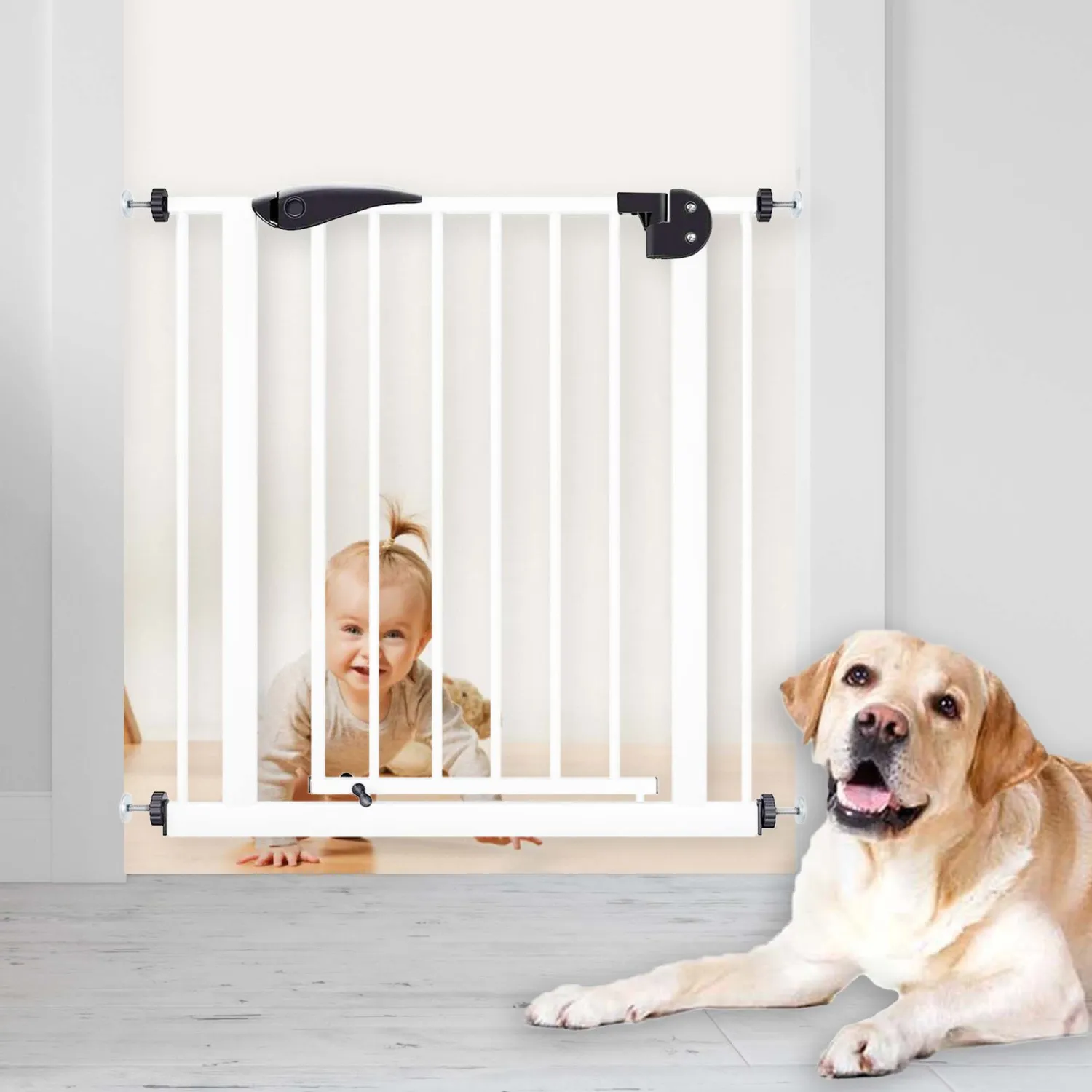 Барьер-ворота безопасности Guimo Baby Safety Gate 76-80 см