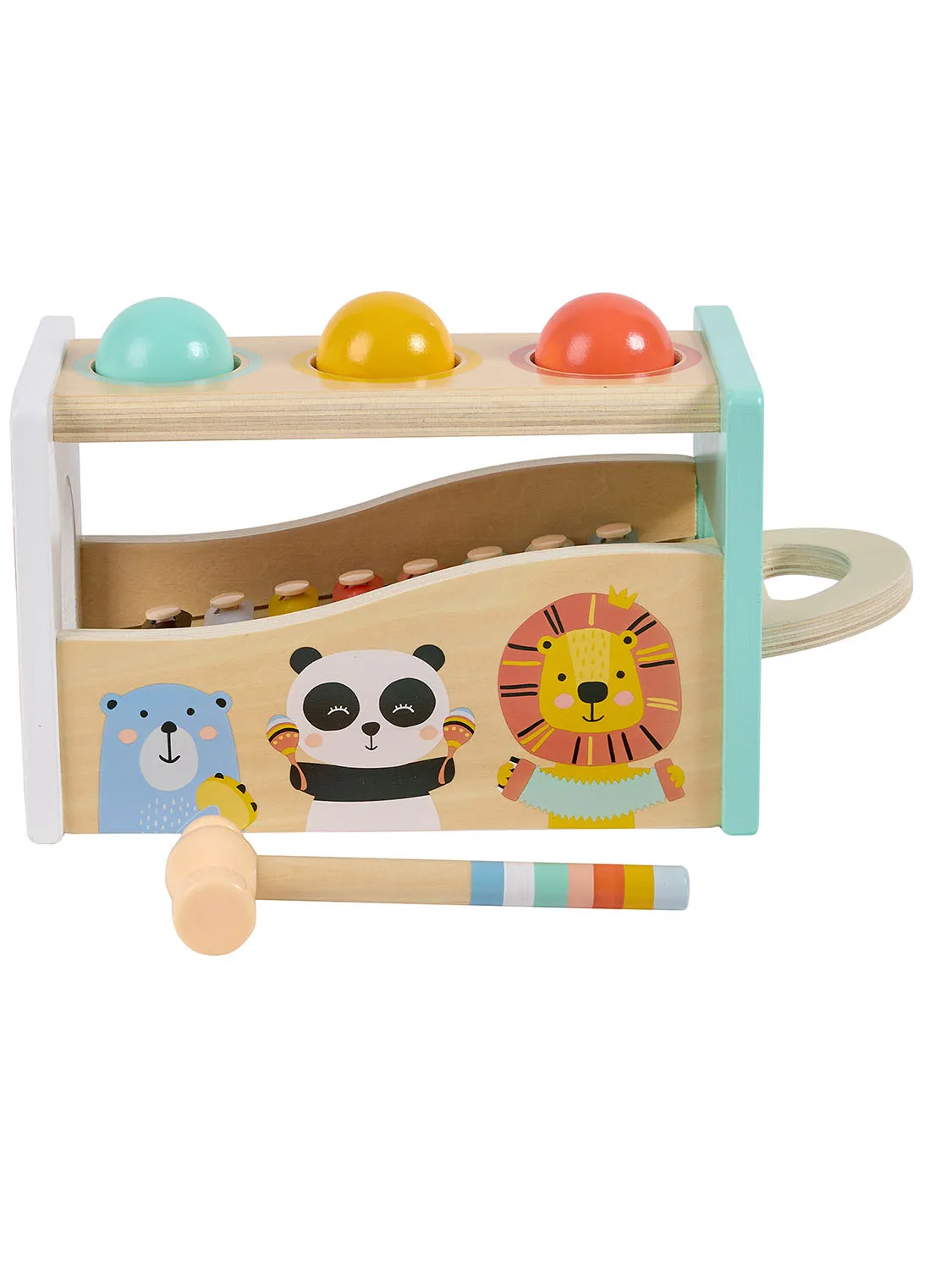 Игрушка музыкальная Eurekakids  "Веселые инструменты" Ксилофон и стучалка