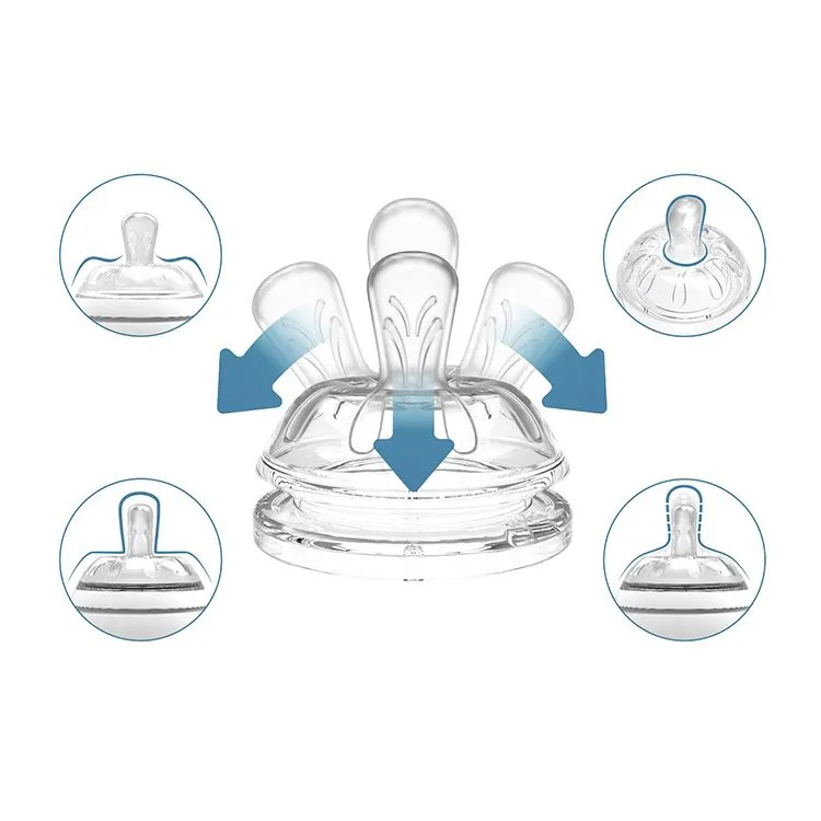 Бутылочка антиколиковая Nuvita Materno Feel 150 мл, пластик