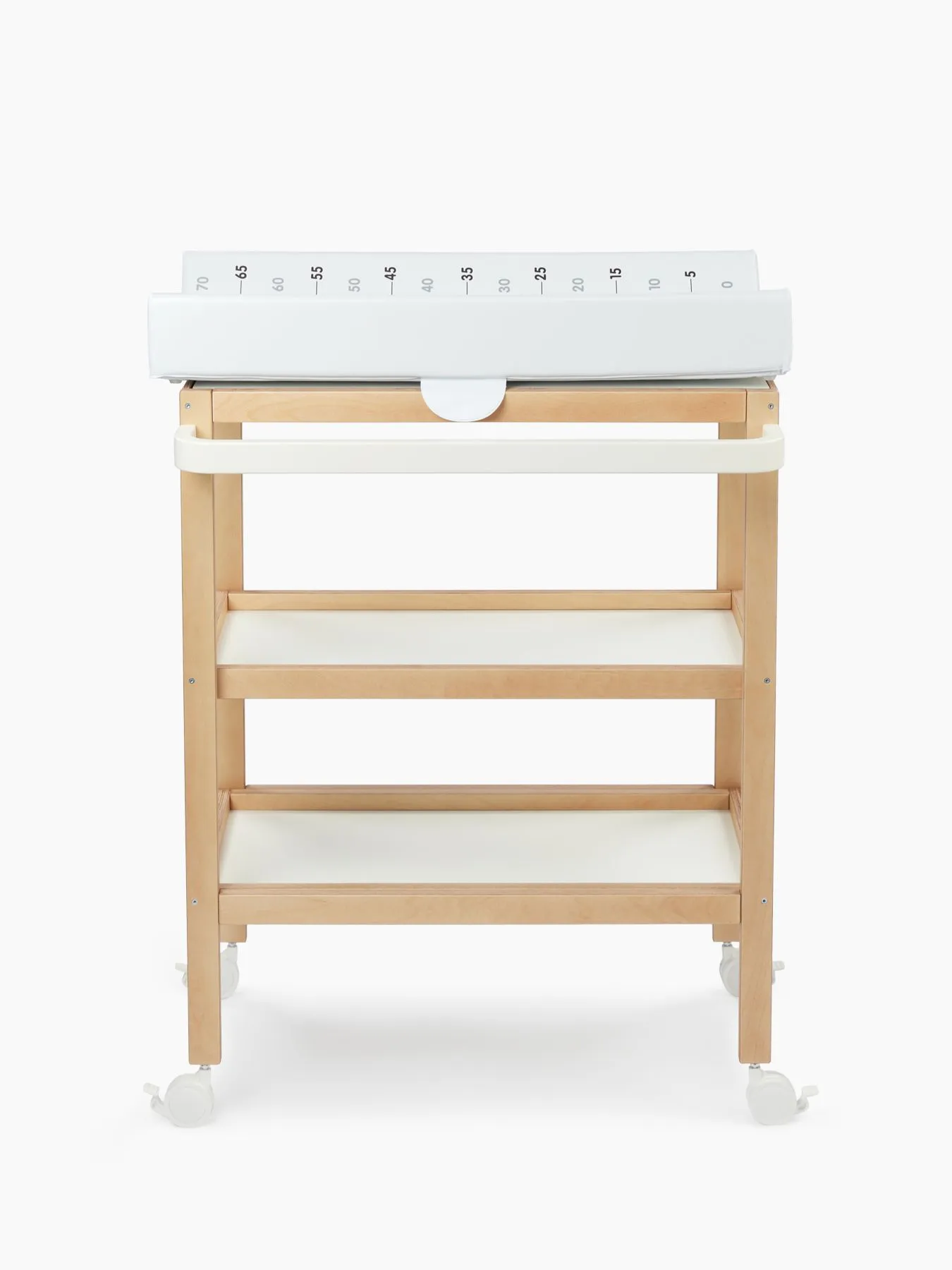 Комплект Happy Baby: пеленальный стол LAFINO с матрасом white 91039