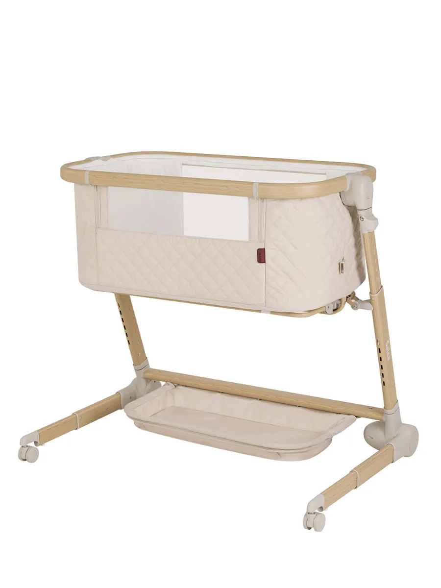Кроватка CARRELLO Salsa 80x40 см Бежевый (Cremio Beige) CRL-16507. Изображение 1