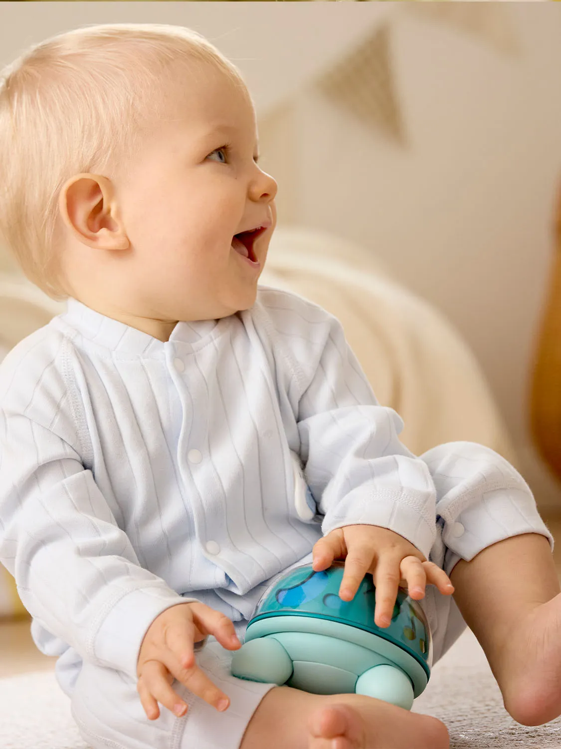 Игрушка развивающая HAPE «Малышам» Музыкальная черепашка E0140_HP