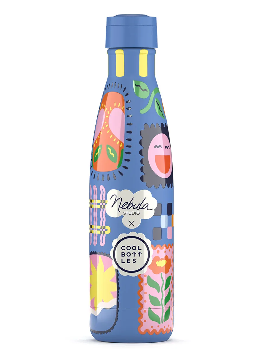 Термос-термобутылка Cool Bottles Nebula Studio Patch Zone 500мл CBB50PZN. Изображение 1