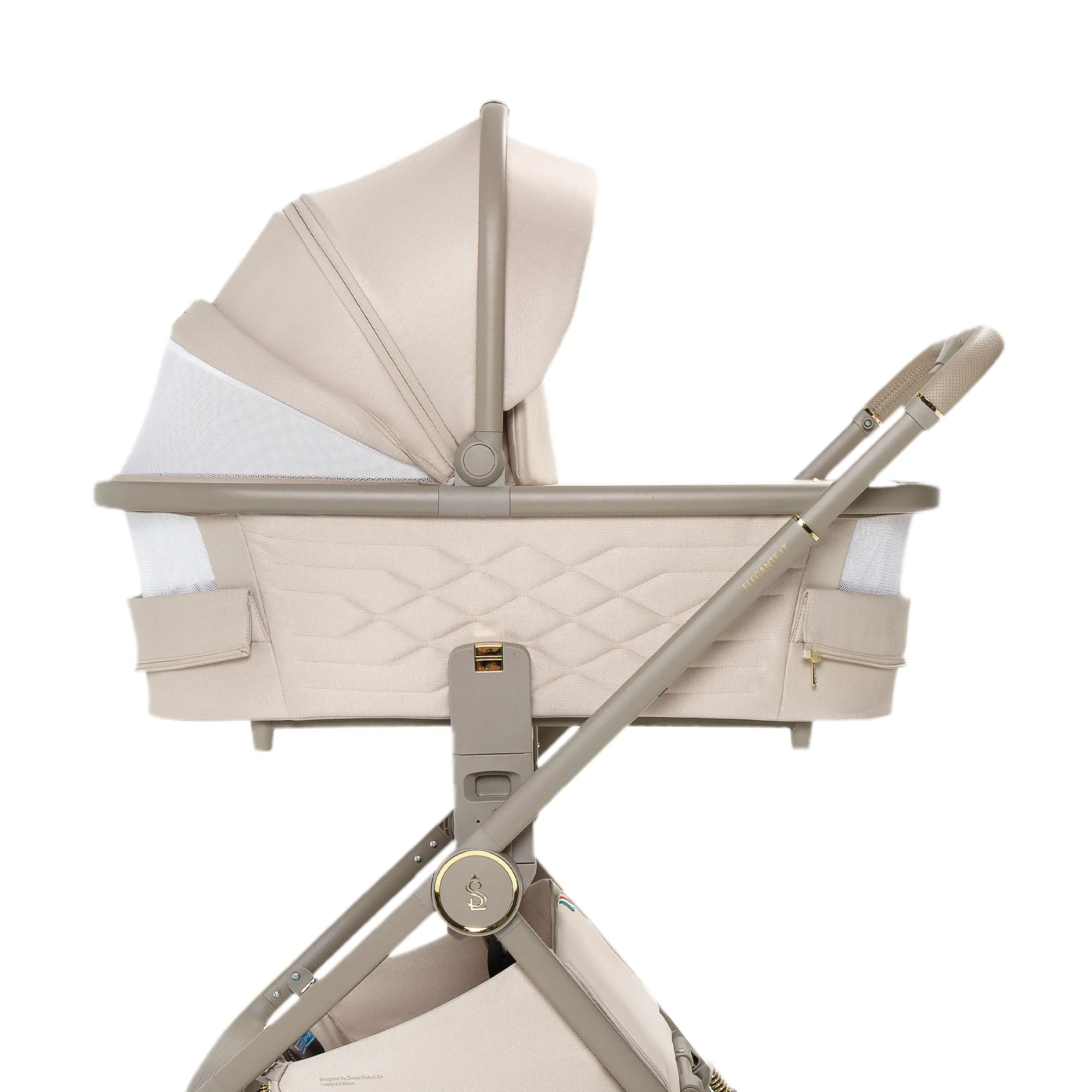 Коляска 2 в 1 SBL Elegante LT Beige