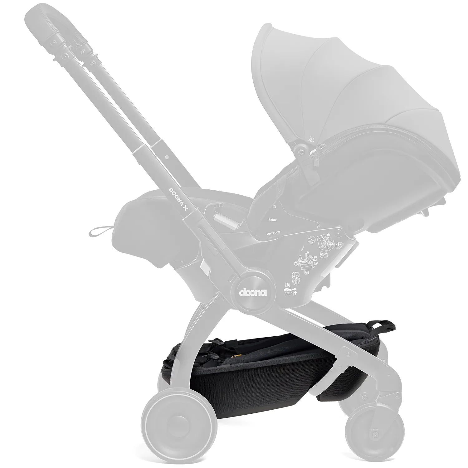 Корзина-рюкзак Doona X съемная