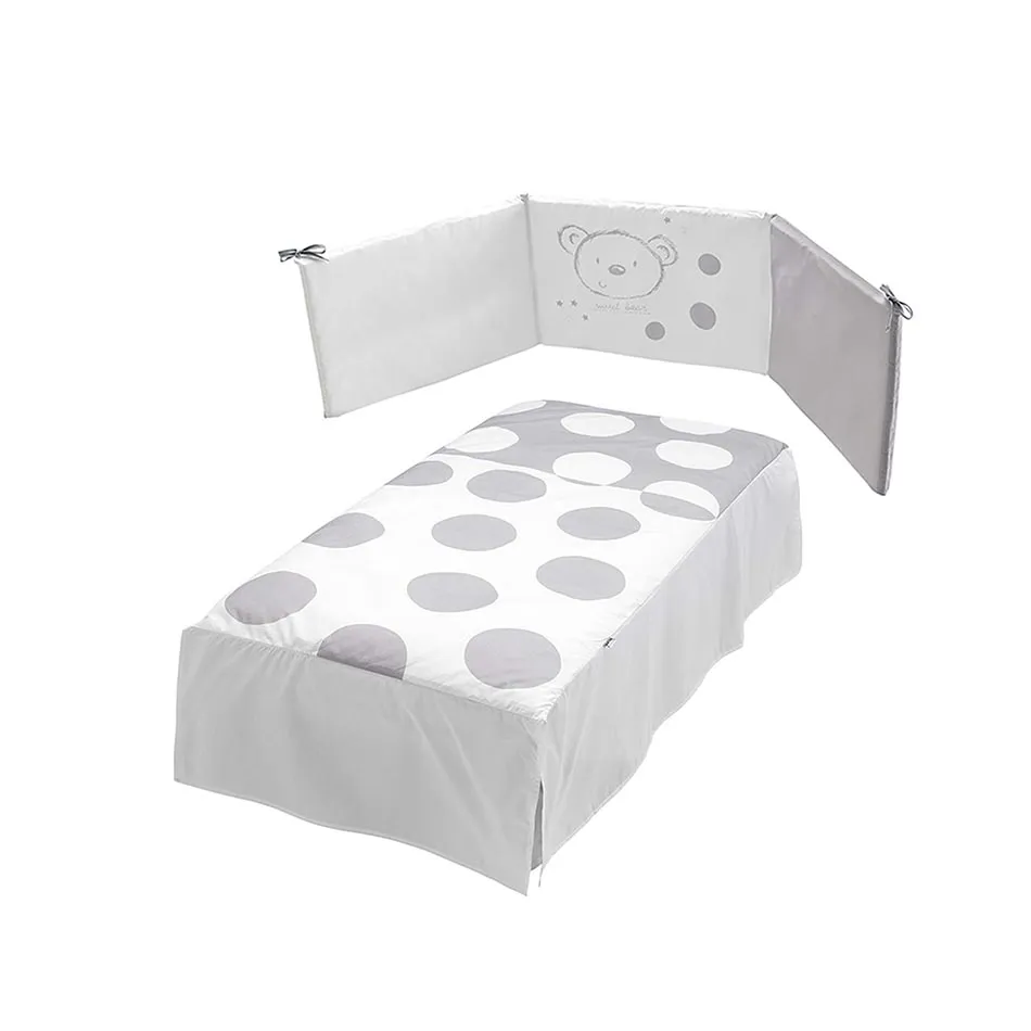 Бортики и покрывало 120х60 Micuna Sweet Bear TX-700