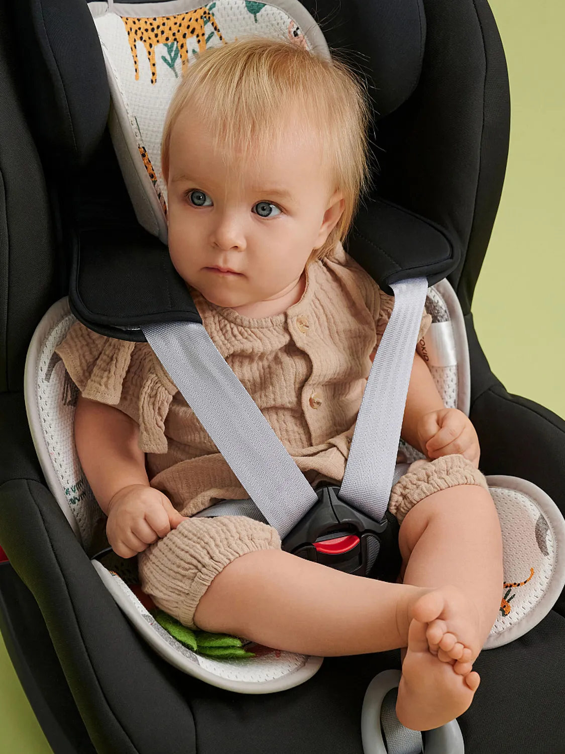 Дышащий двусторонний 3D матрасик Leokid