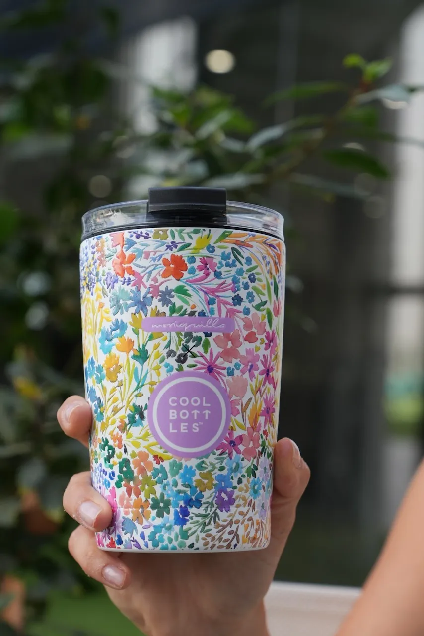 Термокружка Cool Bottles Tumbler Moniquilla Ever Bloom 330мл CBT33EBL. Изображение 9