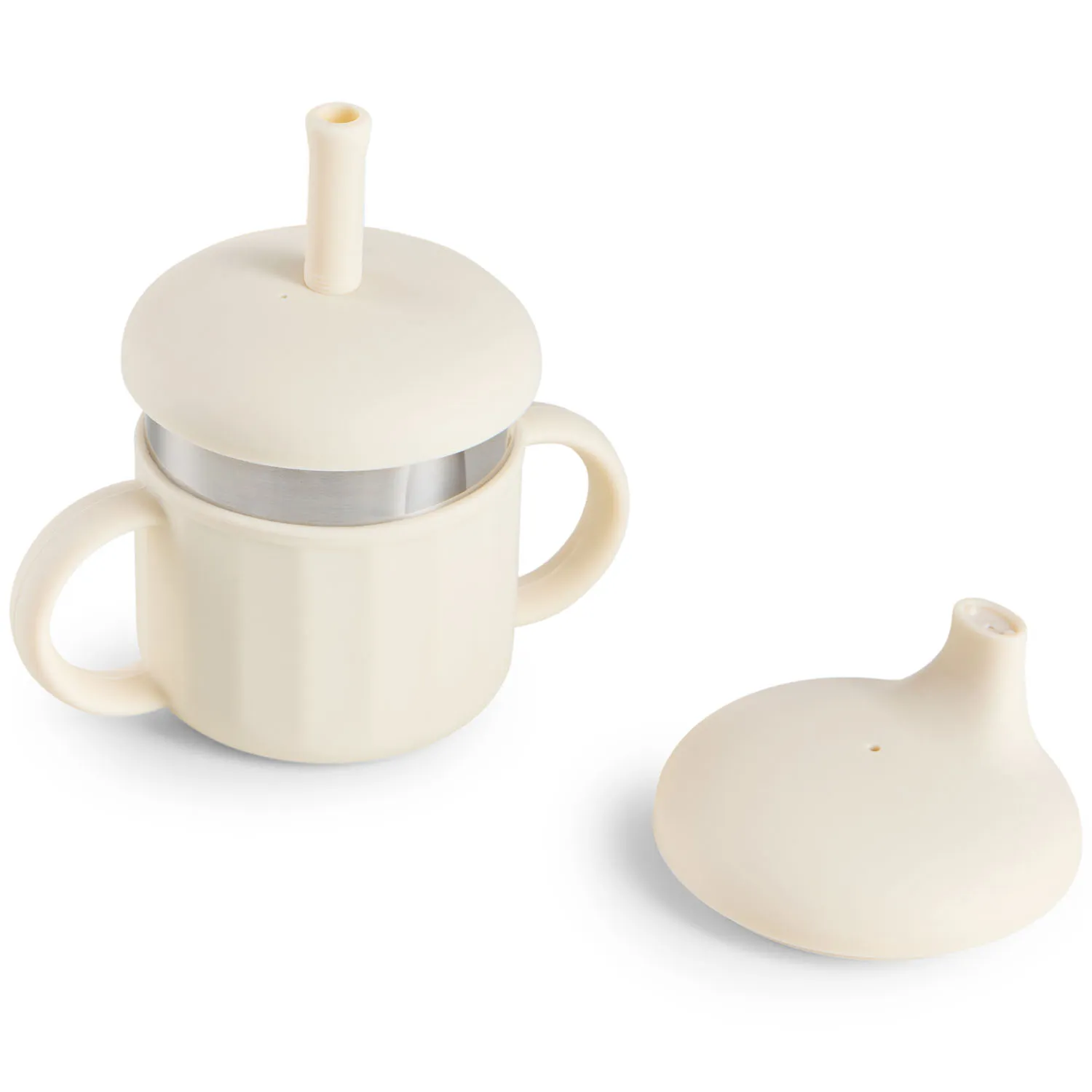 Поильник Happy Baby с ручками 3 в 1: с мягким носиком и трубочкой 220 мл