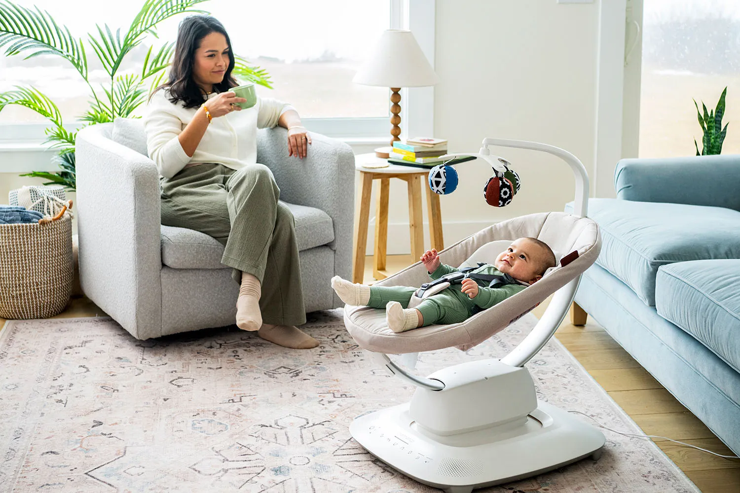 Кресло-качалка UPPAbaby mamaRoo