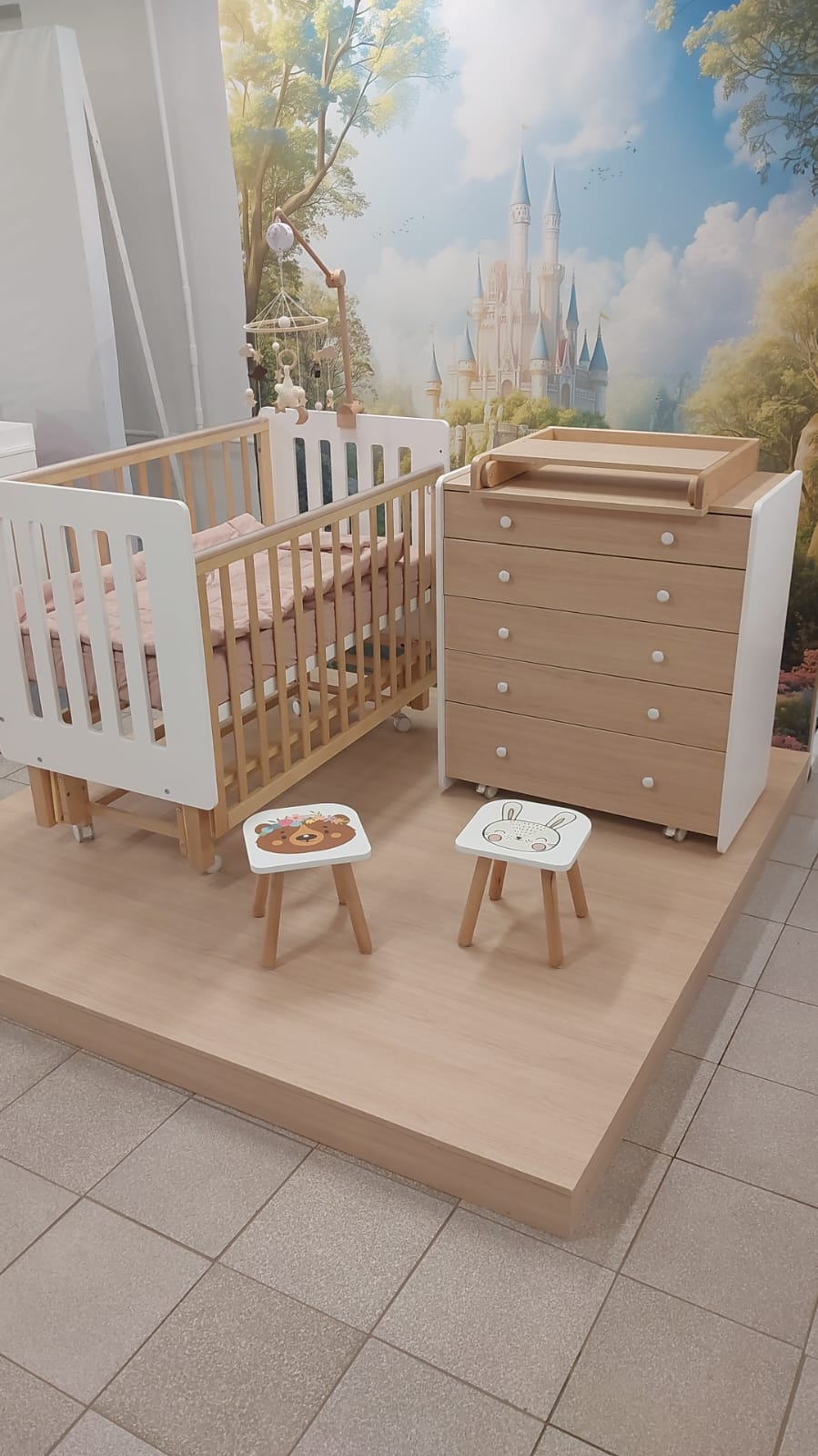 Кровать ANTEMI Mari 120х60 без маятника НИК 14