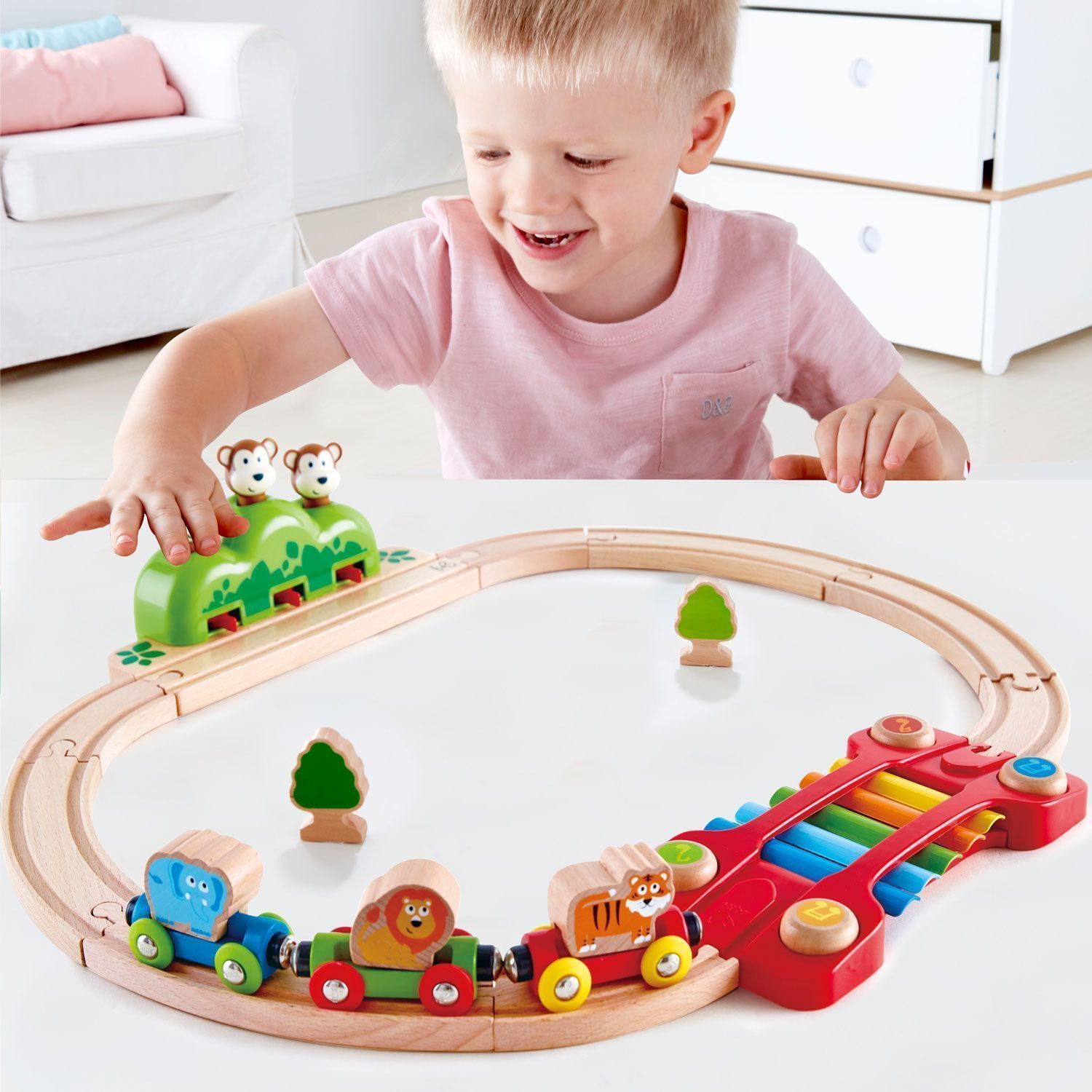 Музыкальная железная дорога Hape