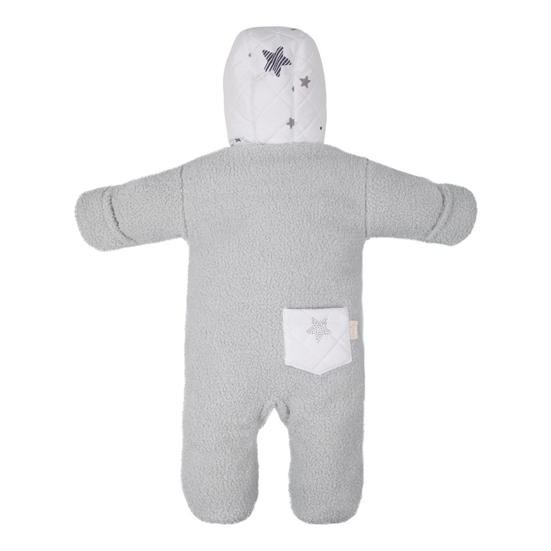 Комбинезон детский утепленный Mansita Teddy цвет nova-серый