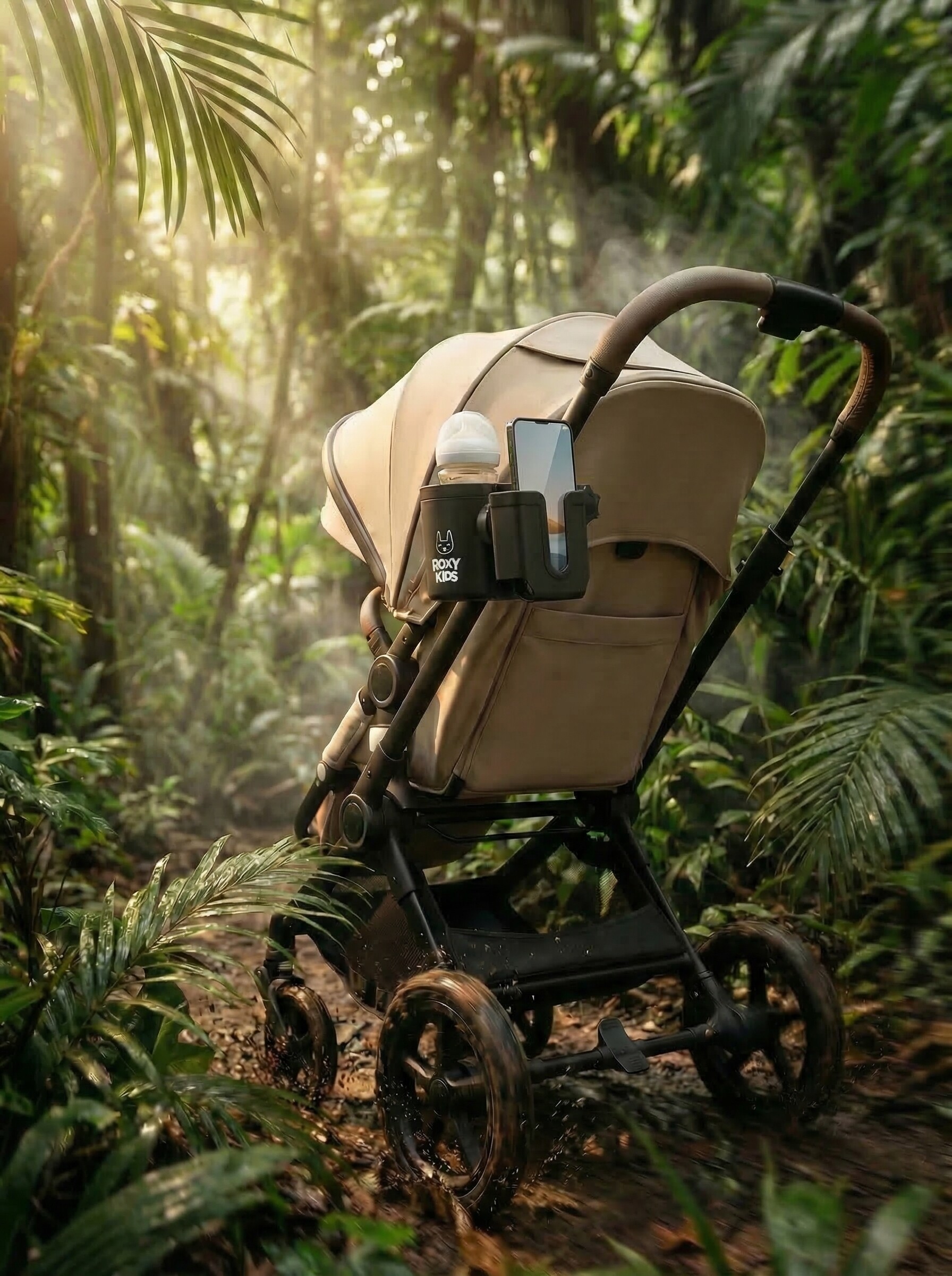 Подстаканник для коляски Roxy-Kids с держателем для телефона