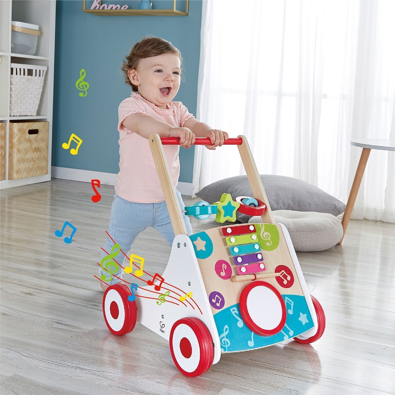 Каталка Hape «Музыкальный ходунок»